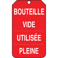 Inspection Tags, Cardstock, 3-3/8" W x 5-7/8" H, French MAS Chibougamau