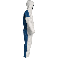 Combinaisons avec capuchon, 4T-Grand, Bleu/Blanc, Tyvek 400 D MAS Chibougamau