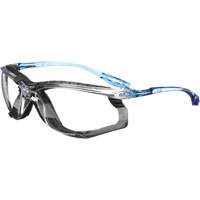 Virtua Safety Glasses with Foam Gasket, Clear Lens, Anti-Fog, ANSI Z87+/Meets/Exceeds CSA Z94.3 MAS Chibougamau