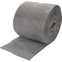Premium Bonded Sorbent Rolls, Heavyweight, 150' L x 15" W, 25 gal. Absorbancy MAS Chibougamau