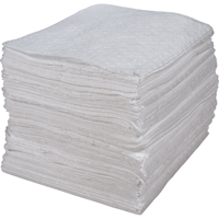 Premium Bonded Sorbent Pads, Oil Only, 15" x 17", 30 gal. Absorbancy MAS Chibougamau