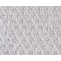 Feuilles absorbantes en fibres fines de premi&egrave;re qualit&eacute;, Huile seulement, 15" x 17", 25 gal. d'absorption MAS Chibougamau