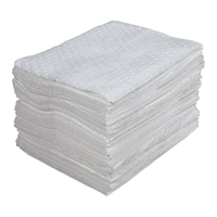 Feuilles absorbantes lamin&eacute;es (SMS) de premi&egrave;re qualit&eacute;, Huile seulement, 15" x 17", 30 gal. d'absorption MAS Chibougamau