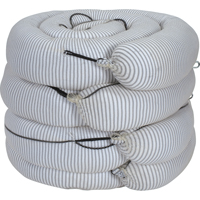 Barrage absorbant de premi&egrave;re qualit&eacute;, Universel, 10' lo x 8" la, Absorption 70 gal., 4 /pqt MAS Chibougamau