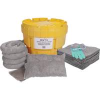Trousse de d&eacute;versements &agrave; grande capacit&eacute; de premi&egrave;re qualit&eacute;, Universel, Overpack/Baril de r&eacute;cup&eacute;ration, Absorbance de 20 gal. US MAS Chibougamau