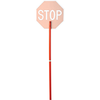 Traffic Control Sign Plastic Handle MAS Chibougamau