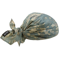 Chill-Its&reg; 6710CT Cooling Triangle Hats, Green MAS Chibougamau