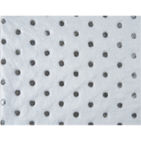 Feuilles absorbantes en fibres fines de calibre industriel, Huile seulement, 15" x 17", 40 gal. d'absorption MAS Chibougamau