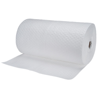 Rouleaux absorbants en fibres fines de calibre industriel, Poids moyen, 150' lo x 30" la, Absorption 50 gal. MAS Chibougamau