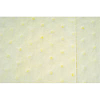Feuilles absorbantes lamin&eacute;es (SMS) de premi&egrave;re qualit&eacute;, Mati&egrave;res dangereuses, 15" x 17", 30 gal. d'absorption MAS Chibougamau