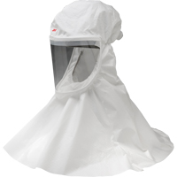 Cagoule &eacute;conomique Versaflo, Moyen/Petit, Coiffe souple, Bavette Simple MAS Chibougamau