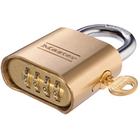 Control Key for Brass Combination Padlocks MAS Chibougamau