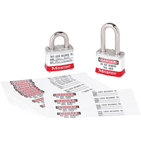 Zenex Thermoplastic Photo Padlock Identification Labels MAS Chibougamau