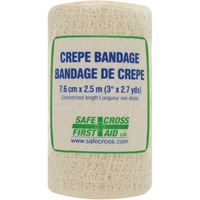 Bandage de cr&ecirc;pe en rouleau, 97-1/5" lo x 3" la, Classe 1 MAS Chibougamau
