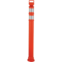 Poteaux d&eacute;lin&eacute;ateurs Ez-Grab, 42" h, Orange MAS Chibougamau