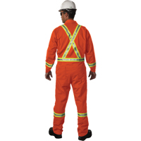 Westex UltraSoft&reg; Unlined Coveralls, Large, Orange MAS Chibougamau