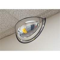 180° Dome Mirror, Half Dome, Open Top, 20" Diameter MAS Chibougamau