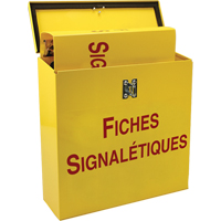 Boîte pour documents de s&eacute;curit&eacute; pour le chantier, Français, Compris reliures MAS Chibougamau