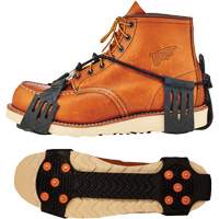 Crampons &agrave; glace ajustables TREX 6310, Acier au carbone, Traction Crampon, Moyen MAS Chibougamau
