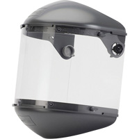 Syst&egrave;me de visi&egrave;re haute performance &agrave; double couronne 4" Fibre-Metal, Propionate, Suspension Rochet MAS Chibougamau