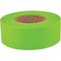 Ruban de signalisation Sub-Zero, 1,2" la x 150' lo, Lime fluorescent MAS Chibougamau