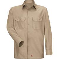 Chemise &agrave; manches longues en tissu ind&eacute;chirable, Hommes, 3T-Grand, Khaki MAS Chibougamau