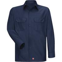 Chemise &agrave; manches longues en tissu ind&eacute;chirable, Hommes, 3T-Grand, Bleu marin MAS Chibougamau