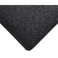 Tapis Deluxe Soft Step No 444, Rugueux, 3' x 5' x 5/8", Noir, &eacute;ponge en PVC MAS Chibougamau