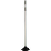 D&eacute;lin&eacute;ateur r&eacute;sistant aux impacts, 36" h, Blanc MAS Chibougamau