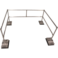 RoofGuard Classic System - Packaged Kits, Aluminum, 72" W x 108" L x 42" H MAS Chibougamau