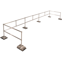 RoofGuard Classic System - Packaged Kits, Aluminum, 72" W x 324" L x 42" H MAS Chibougamau