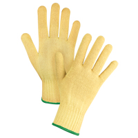 Gants tricot&eacute;s sans couture, Taille Moyen/8, Calibre 7, Enveloppe en Kevlar, ASTM ANSI niveau A2/EN 388 niveau 3 MAS Chibougamau