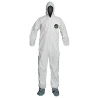 ProShield&reg; 50 Coveralls, Small, White, Microporous MAS Chibougamau