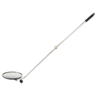 Inspection Mirror, 8.5" dia., Round, 47" Handle MAS Chibougamau