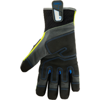 Gants thermiques &eacute;tanches et performant r&eacute;duisant les impacts dorsaux ProFlex, Petit, Paume en Su&egrave;de, Poignet S&eacute;curit&eacute; MAS Chibougamau