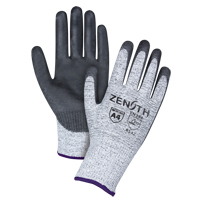 Gants &eacute;lastiques sans coutures r&eacute;sistants &agrave; la coupe, Taille 6/T-petit, Calibre 13, Rev&ecirc;tement Polyur&eacute;thane, Enveloppe en PEHP, ANSI/ISEA 105 niveau 4/EN 388 niveau 5 MAS Chibougamau