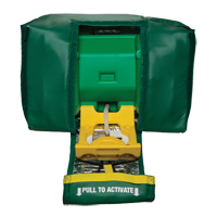 Tempered Portable Eyewash, Gravity-Fed, 9 gal. Capacity, Meets ANSI Z358.1 MAS Chibougamau