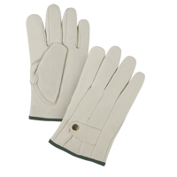 Gants de cordeur de premi&egrave;re qualit&eacute;, Moyen, Paume Cuir fleur de vache MAS Chibougamau
