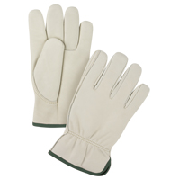 Gants de conducteur de premi&egrave;re qualit&eacute;, Moyen, Paume en Cuir fleur de vache MAS Chibougamau