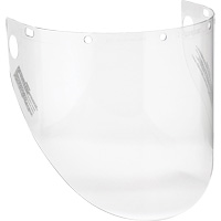 Dynamic Molded Faceshield Visor, PETG, Clear Tint MAS Chibougamau