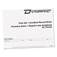 Dynamic Accident Record Book MAS Chibougamau