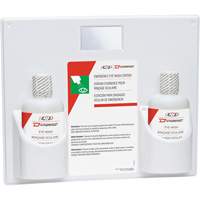 Dynamic Eyewash Station with Isotonic Solution, Double MAS Chibougamau