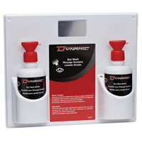 Dynamic Eyewash Station with Empty Bottles, Double MAS Chibougamau