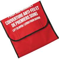 Couverture anti-feu avec sac de nylon Dynamic, Laine, 60" lo x 71" la MAS Chibougamau