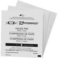 Dynamic Gauze, Pad, 4" L x 4" W, Sterile, Medical Device Class 1 MAS Chibougamau