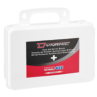 Dynamic Industrial Burn First Aid Kit, 16-unit Plastic Box, Class 2 MAS Chibougamau