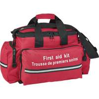 Trousse de premiers soins de trauma pour premier r&eacute;pondant Dynamic, Dispositif m&eacute;dical Classe 1, Sac en nylon MAS Chibougamau