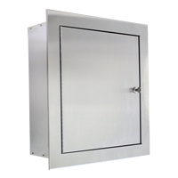 Recessed Stainless Steel Valve Cabinet MAS Chibougamau