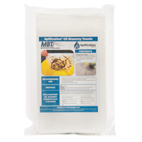 Chiffons pour l'huile Spilltration, Huile seulement, 16" x 10", 29 gal. d'absorption MAS Chibougamau