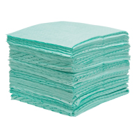 Premium Bonded Sorbent Pads, Hazmat, 15" x 18", 25 gal. Absorbancy MAS Chibougamau